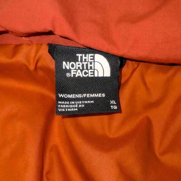 The North Face Forester Down Puffer Jacket Picante Red Women's XL Winter Coat - Picture 6 of 14